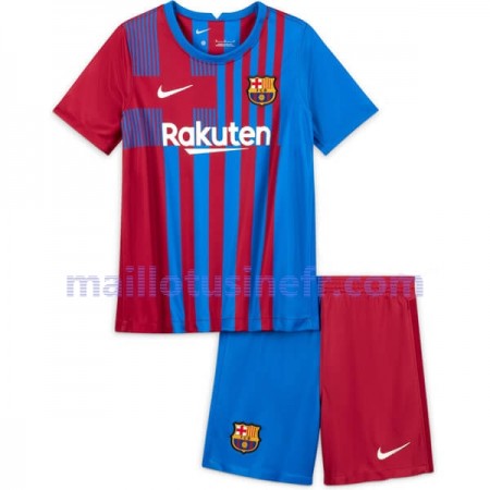 Maillot de Foot FC Barcelone Domicile 2021-22 - Enfant